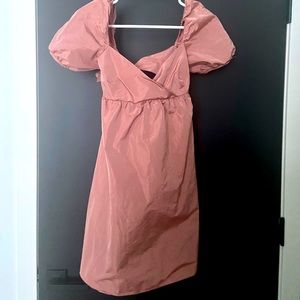 Aritzia Wilfred Puff Opera Babydoll Dress